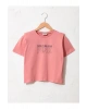 Kız Çocuk Mat Pembe Tişört