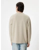 KOTON Bisiklet Yaka Sweatshirt Basic Uzun Kollu Pamuklu İnterlok Kumaş