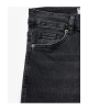 Koton Dar Kesim Düğmeli Pamuklu İspanyol Paça Jean Pantolon - Flare Jeans