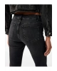 Koton Dar Kesim Düğmeli Pamuklu İspanyol Paça Jean Pantolon - Flare Jeans
