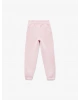 koton Kız Çocuk Şardonlu Beli Lastikli Baskılı Basic Jogger Eşofman Altı