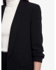 KOTON Krep Kumaş Şal Yaka 3/4 Kollu Blazer Ceket