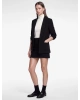 KOTON Krep Kumaş Şal Yaka 3/4 Kollu Blazer Ceket