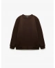 KOTON Pamuklu Uzun Kollu Şardonlu Bisiklet Yaka Erkek Basic Sweatshirt