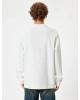Koton Polo Yaka Sweatshirt Basic Düğmeli Pamuklu İnterlok Kumaş
