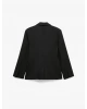 KOTON Regular Fit Fleto Çift Cepli Uzun Kollu Geniş Yaka Blazer Ceket