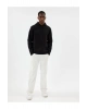 Koton Şardonlu Pamuklu Basic Kapşonlu Sweatshirt