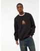 Koton Uzun Kollu Arkası Baskılı Bisiklet Yaka Şardonlu Lisanslı Snoopy Sweatshirt