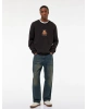 Koton Uzun Kollu Arkası Baskılı Bisiklet Yaka Şardonlu Lisanslı Snoopy Sweatshirt