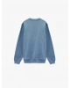KOTON Uzun Kollu Regular Fit Şardonlu Bisiklet Yaka Baskılı Sweatshirt