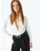 KOTON Uzun Kollu Slim Fit Klasik Poplin Gömlek