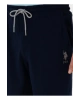 Lacivert Lastikli Bel Regular Fit Erkek Sweat Şort MARKO
