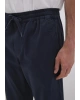 Lacivert Pantolon Slim StraightNormal BelDüz Paça