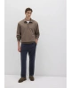 Lacivert Pantolon Slim StraightNormal BelDüz Paça
