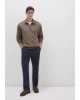 Lacivert Pantolon Slim StraightNormal BelDüz Paça