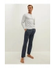 Lacivert Standart Kalıp Erkek Pijama Alt