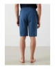 Lacivert Standart Kalıp Erkek Pijama Alt Şort
