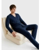 LC WAIKIKI Lacivert Standart Kalıp Erkek Pijama Takımı