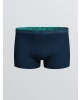 LC WAIKIKI Lacivert Standart Kalıp Pamuklu Esnek Erkek Boxer 3lü