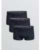LC WAIKIKI Lacivert Standart Kalıp Pamuklu Esnek Erkek Boxer 3lü