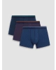 LC WAIKIKI Mavi Pamuklu Esnek Erkek Boxer 3lü