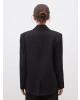 LC Waikiki Siyah Krep Kadın Blazer Ceket