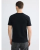 LC WAIKIKI Siyah Regular Fit Basic Tişört