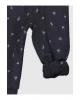 LCW baby Antrasit Kız Bebek Jogger Pantolon