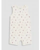 LCW baby Bej Baskılı Erkek Bebek Tulum 2li