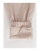 LCW baby Bej Beli Lastikli Basic Kız Bebek Jogger Pantolon