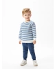 LCW baby Beli Lastikli Basic Erkek Bebek Eşofman Alt