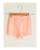 LCW baby Beli Lastikli Basic Kız Bebek Şort