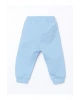 LCW baby Bisiklet Yaka Baskılı Erkek Bebek Sweatshirt ve Eşofman Alt 2li