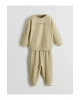 LCW baby Bisiklet Yaka Erkek Bebek Sweatshirt ve Eşofman Alt 2li