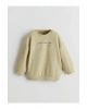 LCW baby Bisiklet Yaka Erkek Bebek Sweatshirt ve Eşofman Alt 2li