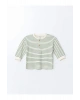 LCW baby  Düğmeli Erkek Bebek Sweatshirt ve Pantolon 2li