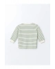LCW baby  Düğmeli Erkek Bebek Sweatshirt ve Pantolon 2li