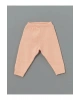 LCW baby Ekru Bisiklet Yaka Uzun Kollu Baskılı Kız Bebek Sweatshirt ve Eşofman Alt 2li Takım