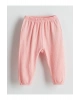 LCW baby Fırfırlı Çiçekli Kız Bebek Bluz ve Pantolon 2li