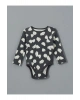 LCW baby Gri Bisiklet Yaka Baskılı Erkek Bebek Çıtçıtlı Body 3lü