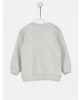 LCW baby Kar Beyazı Melanj Sweatshirt