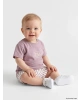 LCW baby Lila Los Angeles Baskılı Erkek Bebek Şortlu Takım