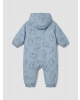 LCW baby Mavi Su İtici Erkek Bebek Astronot Mont