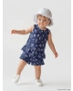 LCW baby Mor Çiçek Desenli Kız Bebek Takım