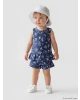 LCW baby Mor Çiçek Desenli Kız Bebek Takım