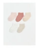 LCW baby Pembe Basic Kız Bebek Patik Çorap 5li