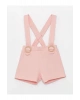 LCW baby Pembe Beli Lastikli Kız Bebek Şort
