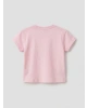 LCW baby Pembe Çiçekli Kız Bebek Şortlu Takım