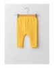 LCW baby Sarı Desenli Kız Bebek Pantolon