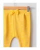 LCW baby Sarı Desenli Kız Bebek Pantolon